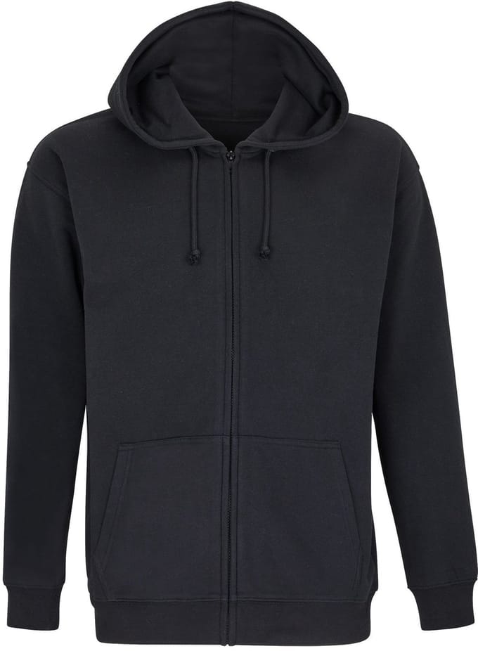 SOL'S Unisex Full-Zip Hoodie Carter L03812 - Black - M
