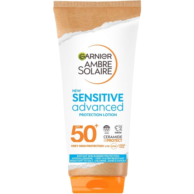 Garnier Ambre Solaire Sensitive Advanced SPF 50+ Zonbescherming Lotion - 175 ml
