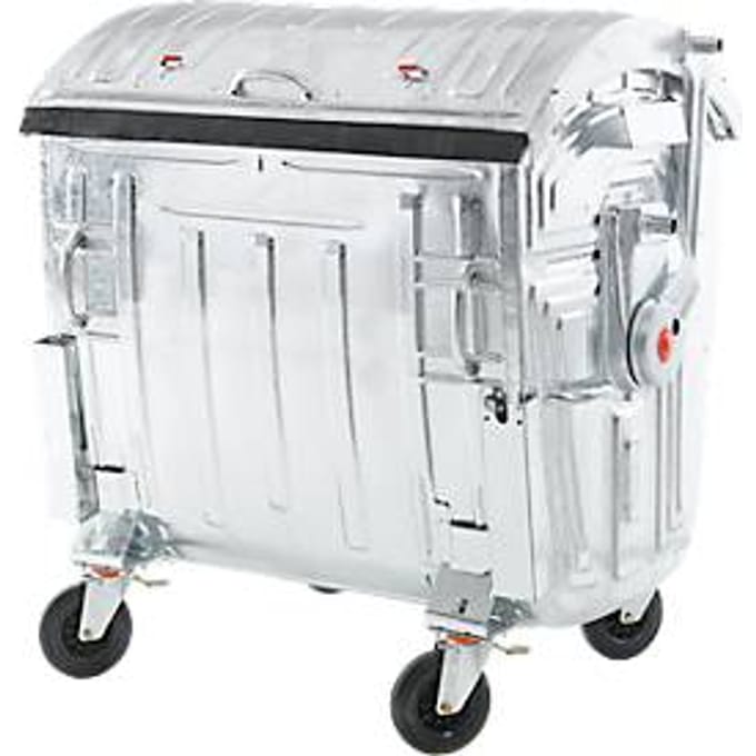 Afvalcontainer, staal, 1100 l