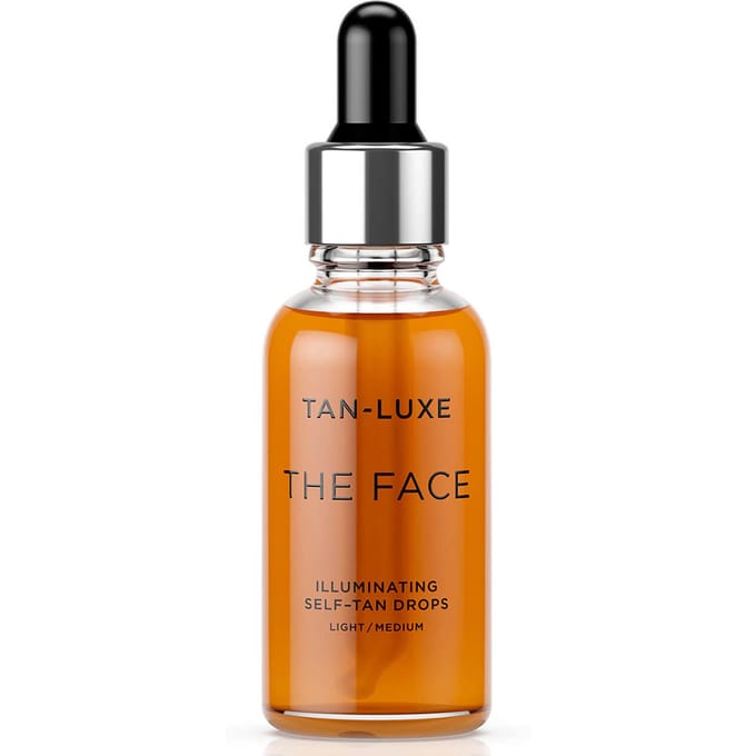 Tan-Luxe The Face Illuminating Self-Tan Drops Serum Light/Medium