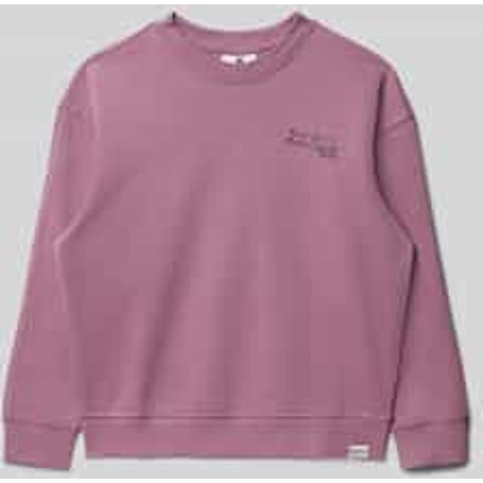 Sweatshirt met motiefprint aan de achterkant