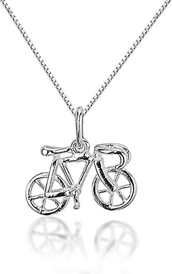 Montebello Ketting Fiets - 925 Zilver - Sport - 17x16mm - 45cm