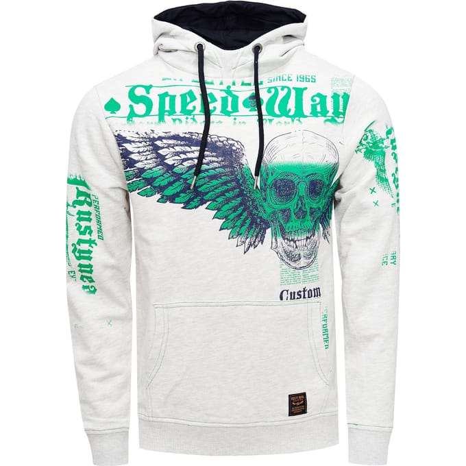 Streetwear "FLYING SKULL" trui