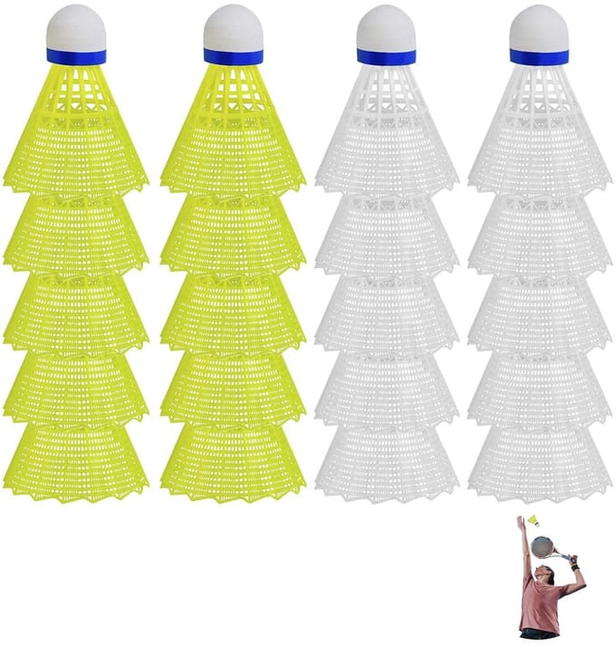 Allecto - Badmintonshuttles - Nylon shuttles - Duurzaam en stabiel