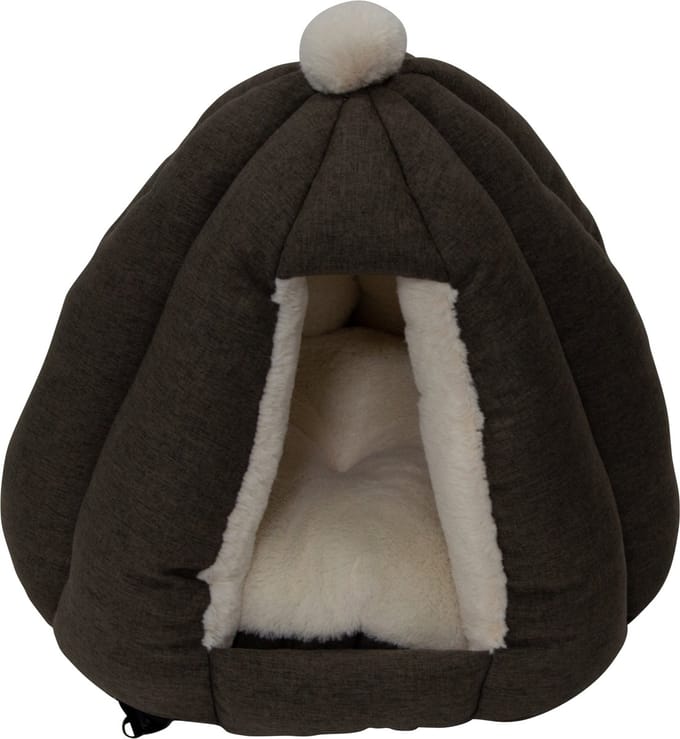 Jack and Vanilla - Nimba Iglo - Kleur: Donkerbruin - Afmetingen: 45x45x40 cm