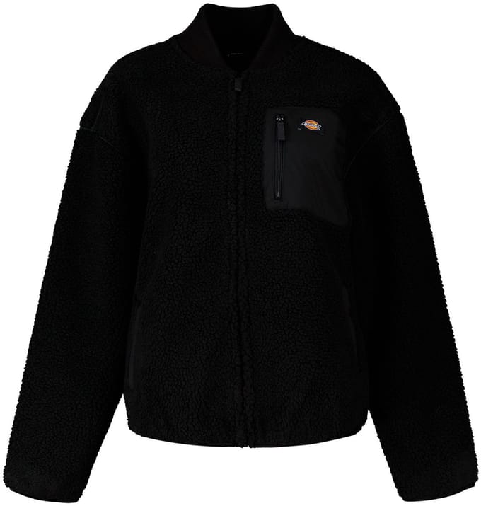 Dickies Central Sherpa Bomberjack Zwart S Vrouw