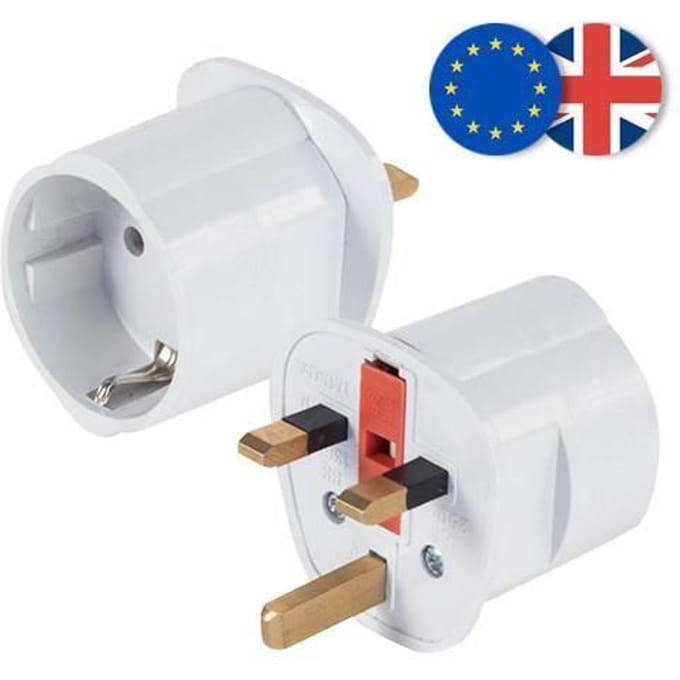 Stopcontactadapter - VK - 13 A - Diameter 4 cm - 2 jaar garantie