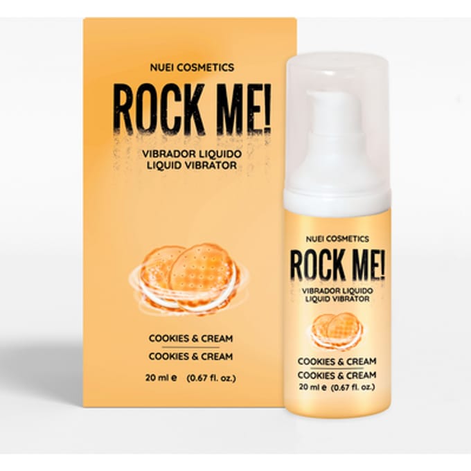 NUEI COSMETICS Rock Me! Liquid Vibrator Cookies And Cream 20 Ml