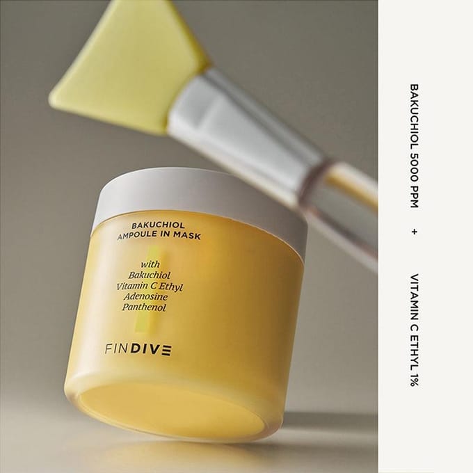 [FINDIVE] Bakuchiol Ampoule In Mask 200ml beige