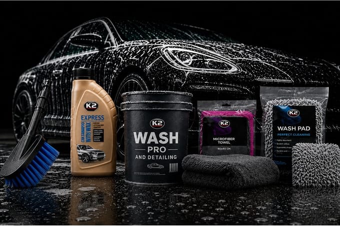 K2 Shampoo Met Wax 1 L Ekspres