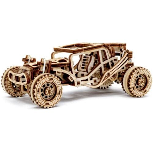 Revell Modelbouwpakket - 00610 Tiny Adventures - Buggy Auto - Functioneel Model Houten - 1:32 - Modelbouw
