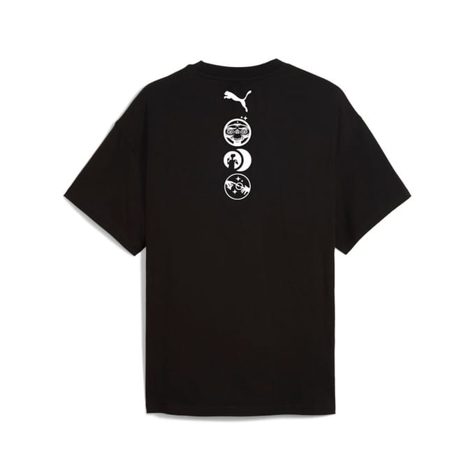 Puma T-shirt - Hoops x E.T. Tee II - S tot XXL - voor Mannen - zwart
