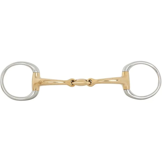 Onderleg dubbel gebroken (bustrens) Soft Contact Ø 50 mm 12.0 | Onderlegtrensen bit paard