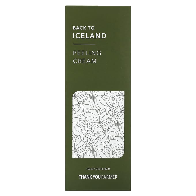 Dank u boer, Terug naar IJsland, Peeling Crème, 5,27 fl oz (150 ml) gray