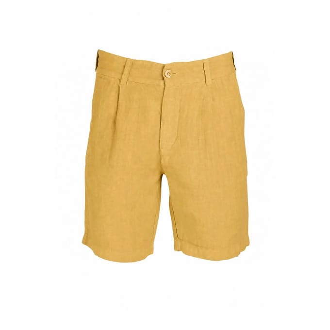 Linnen bermuda Haris Cotton