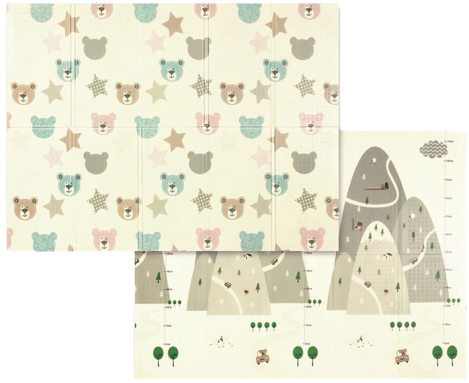 Baby Ono 150 x 200 cm Educatieve Omkeerbare Speelmat