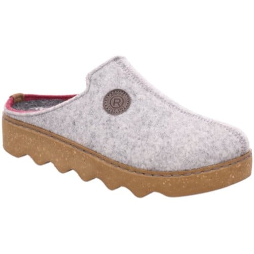 Rohde FOGGIA-D klompen damespantoffels muiltjes vilt 612280 Grey