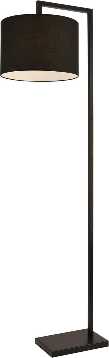 Luxpro Dusseldorf Staande Lamp - Vloerlamp 1 x E27 zwart