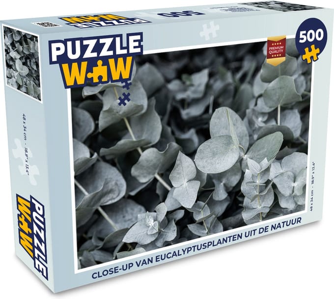 Puzzel Natuur - Planten - Eucalyptus - Bladeren - Legpuzzel - Puzzel 500 stukjes