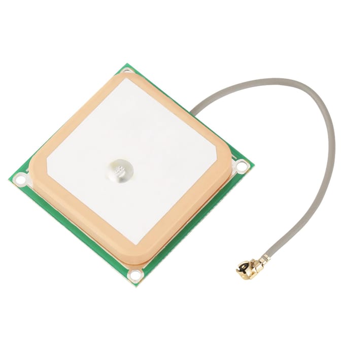 Antenne GPS Active à Gain Élevé 28dB Patch Céramique Interne 25 * 25 * 8mm Connecteur