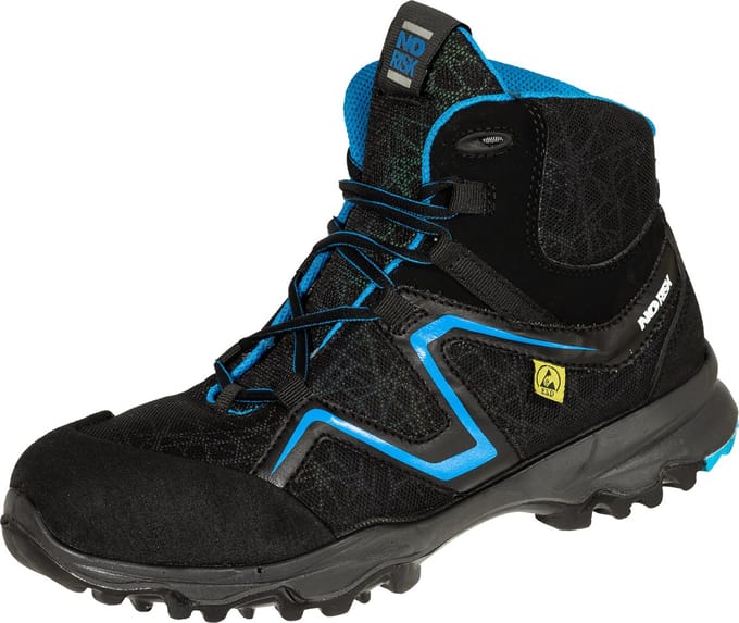 No Risk Schoen Orion Hoog S3 ESD 6030.11 - Blauw - 40