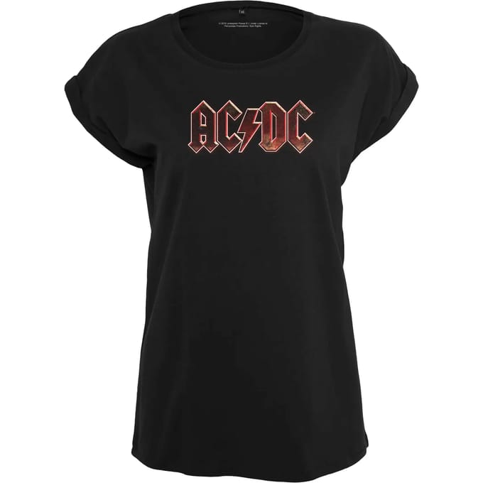 AC/DC Voltage Logo Dames T-shirt - zwart - S