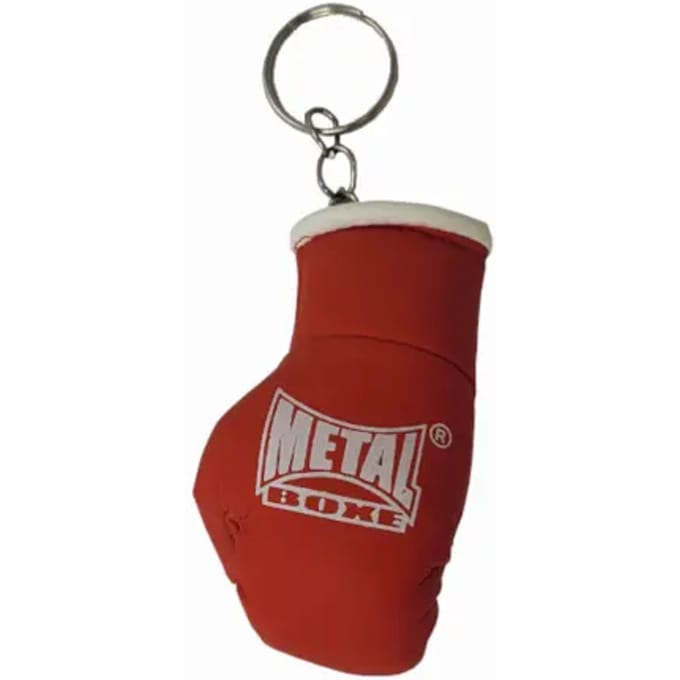 Mini handschoen sleutelhanger Metal Boxe