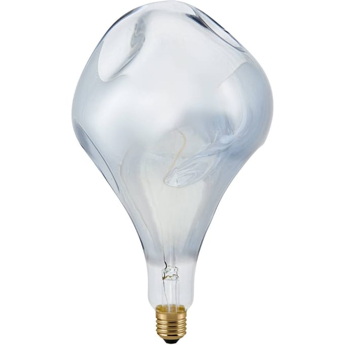 Sigor LED lamp Giant Drop E27 6W 918 dimbaar zilver-metaal.