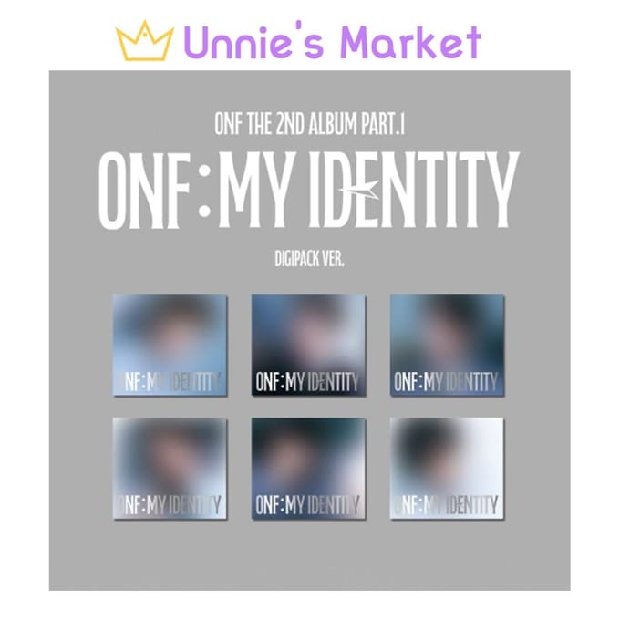 ONF - [ONF MIJN IDENTITEIT] Digipack Album Random 1EA gray