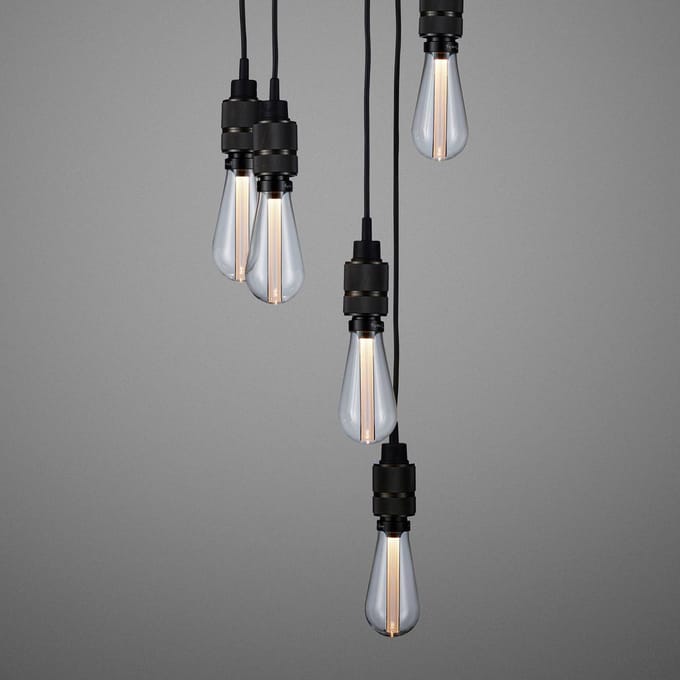 Buster + Punch Hooked 6.0 nude hanglamp brons