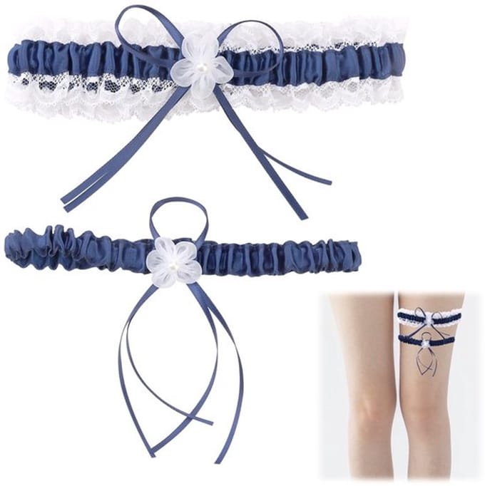 Dailygoody - Bruiloftskousenband - Bruidshoofdaccessoire - Elegant en