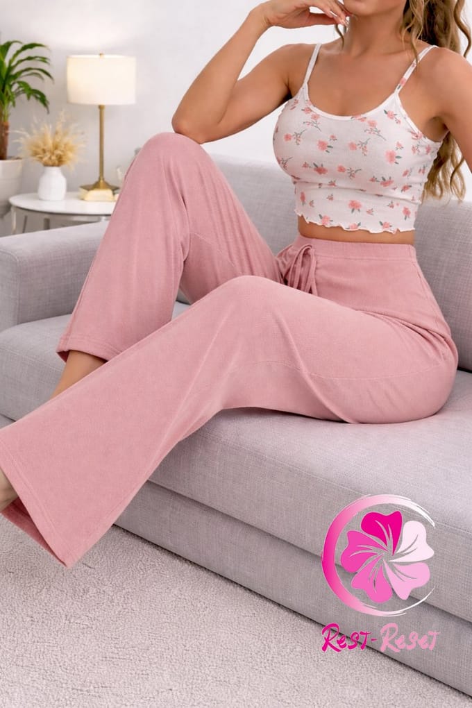 Rest - Reset Loungewear set Light Pink - Licht roze