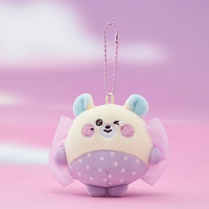 NCT DREAM - [SWEET Dreamiez] POP-UP MD Mini Pluche Sleutelhanger Jisung white