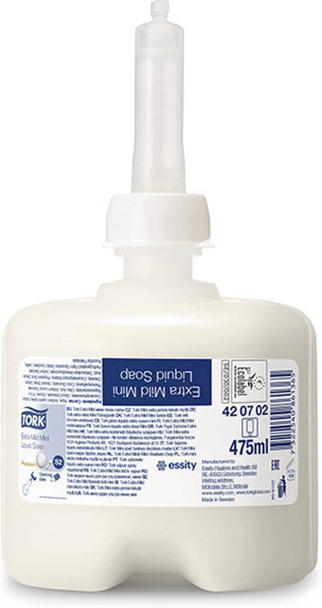 Tork Premium S2 vloeibare zeep mild flacon 475 ml - 1 flacon