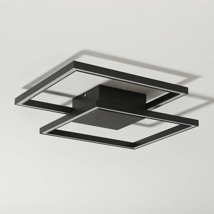 Freelight LED plafondlamp Falcon, zwart