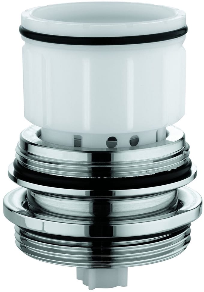 GROHE Deksel 43248 compleet voor Rondo A.S. met schroefdraadring metaal, 43248000