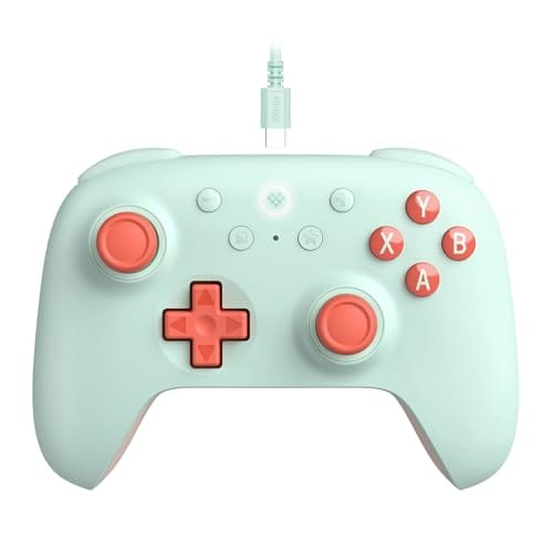 8Bitdo Ultimate 2C - Bedrade Controller - Android, PC - Mint/Roze
