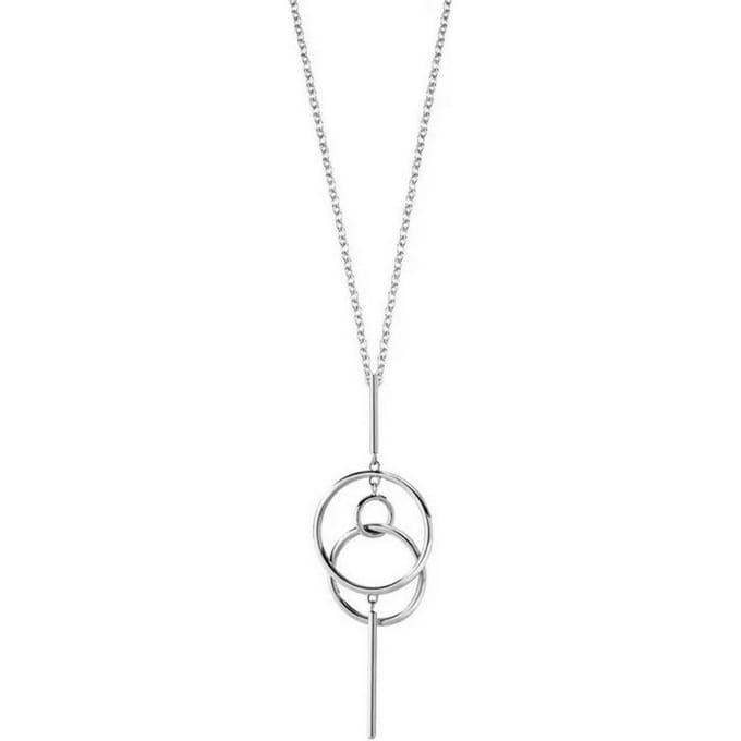 Morellato Cerchi roestvrijstalen SAKM11 damesketting white