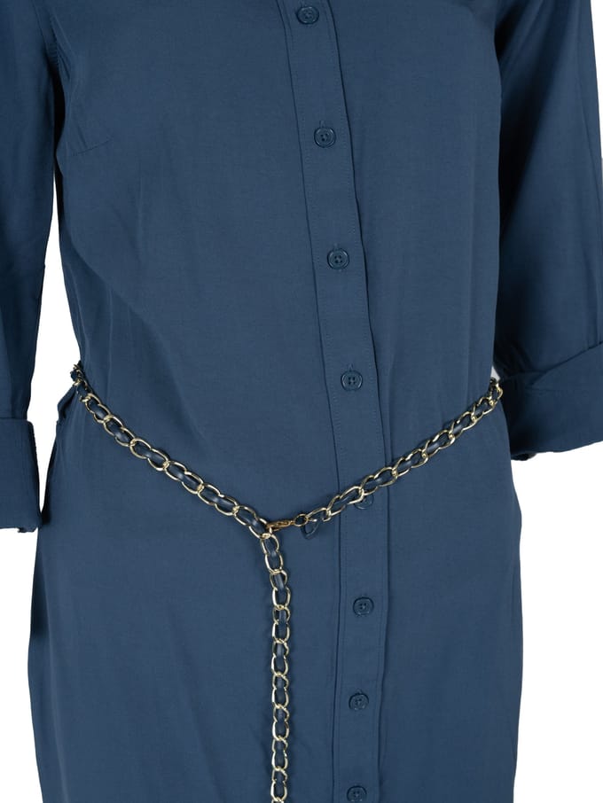 Guess jurk ES Asia Vrouw blauw