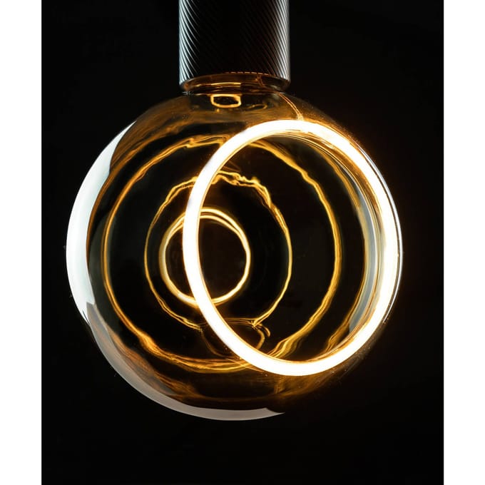 SEGULA LED floating bol G150 E27 6W smokey 90°