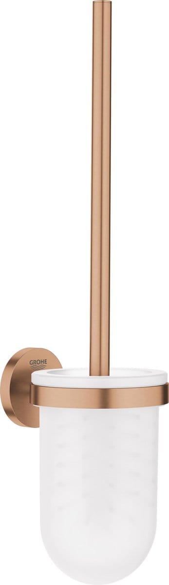 Grohe Wc-borstel Met Houder Essentials New - Metaal/glas - Warm Sunset (mat Brons)