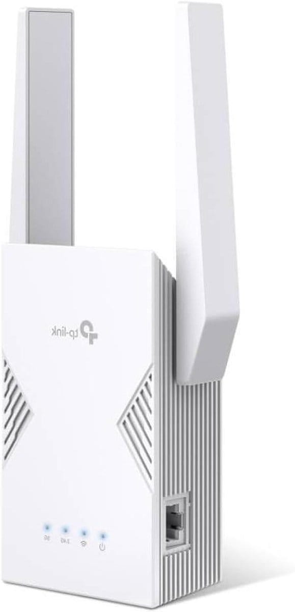 Wifi Versterker - Router Extender - Internet Bereik - EasyMesh Compatibel - 97x46x158mm - Wit