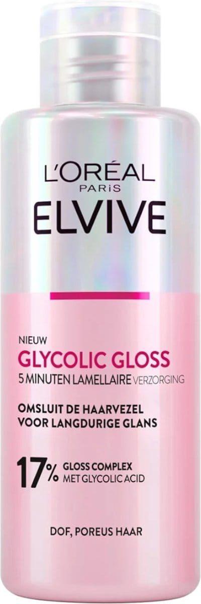 L'Oréal Paris Elvive Glycolic Gloss - 5 Minuten Lamellaire Verzorging 200ml