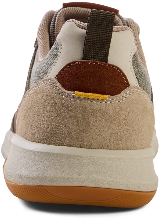 camel active Lichte sneakers van leer en textiel - Maat - Kakimenswear-40