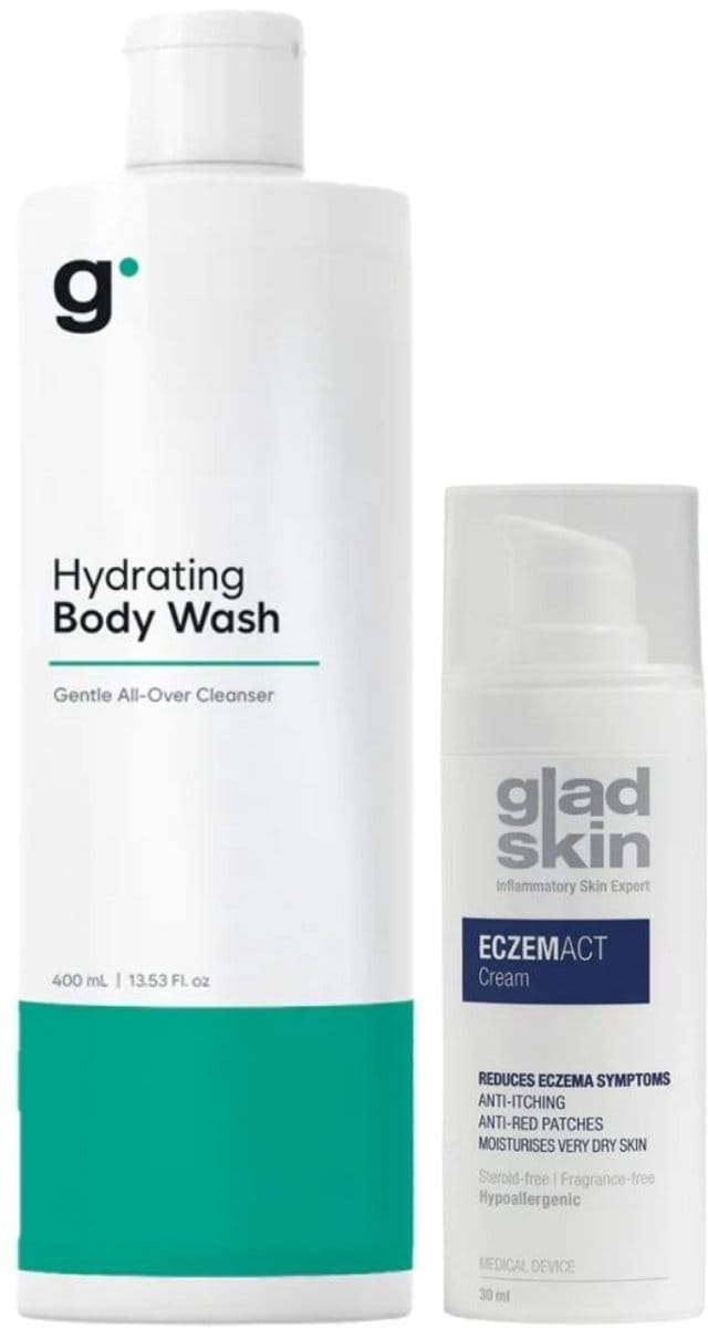 Gladskin - Eczemact Body Care Set - 400+30ml