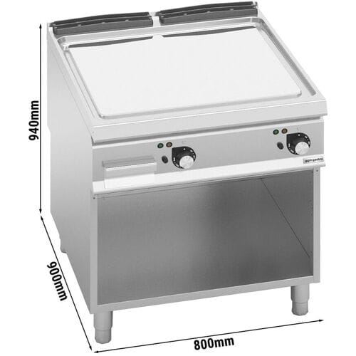 GGM Gastro Elektro Bratplatte - 13,7 kW - Glatt