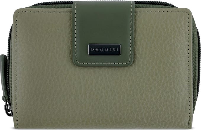 bugatti Portemonnee Ladies Zip Wallet Green Kaki