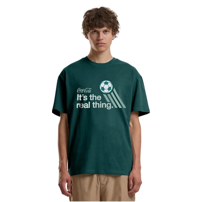 T-shirt Merchcode Coca Cola The Real Thing Football