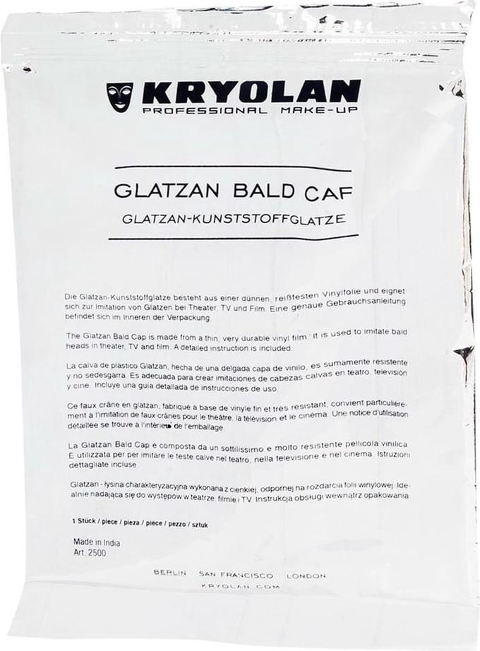 Kryolan Kaalkop Glatzan maat L