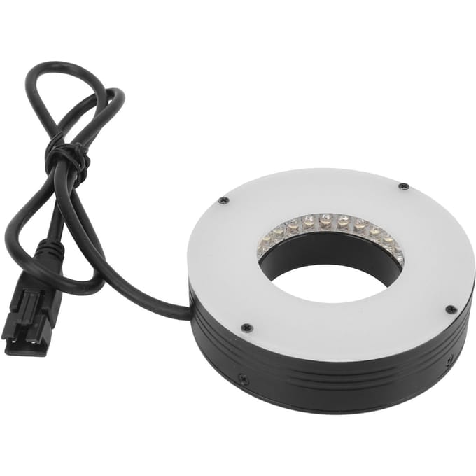 Microscoop LED Ringlicht Illuminator Verstelbare 90 Graden Hoek Lichtbron voor Industriële Binoculaire Stereo Microscoop